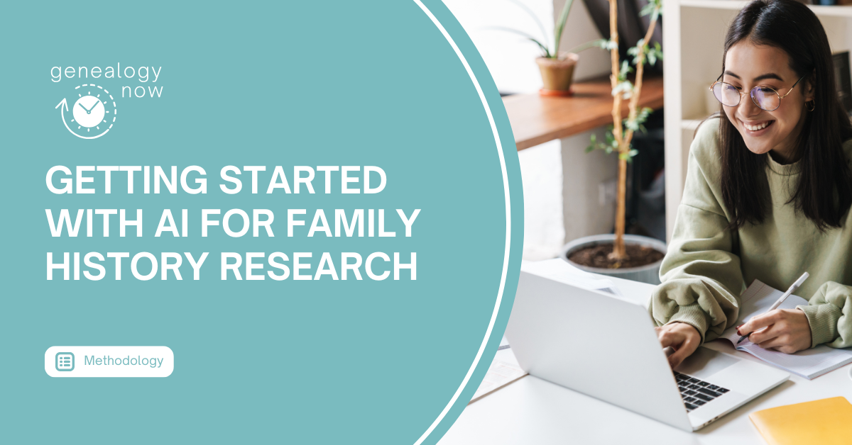 Title Slide: Getting Started with AI for Family History Research